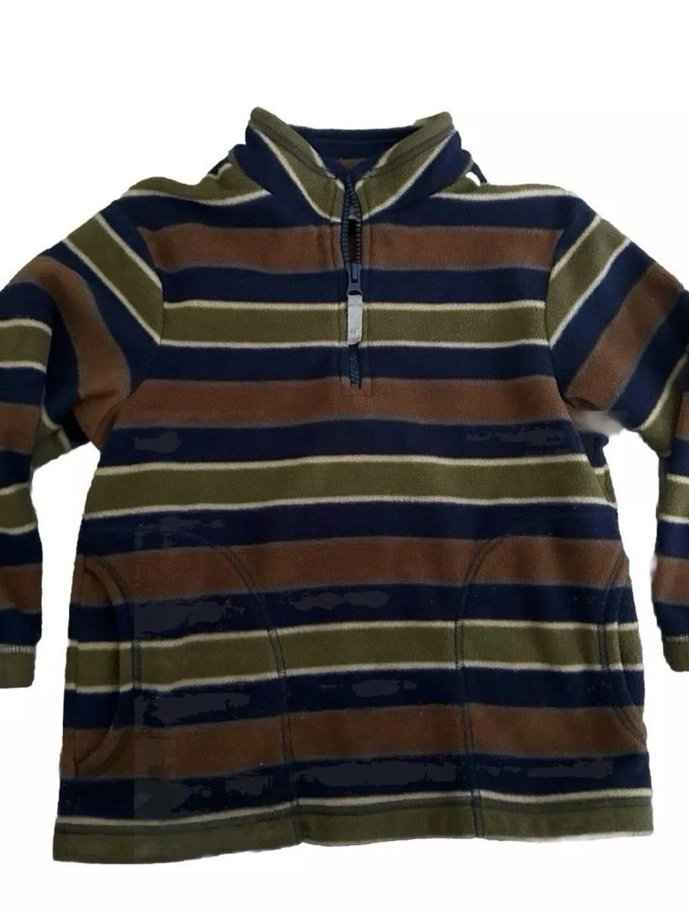 Boy’s Hanna Andersson 1/4 Zip Fleece Size 110 5